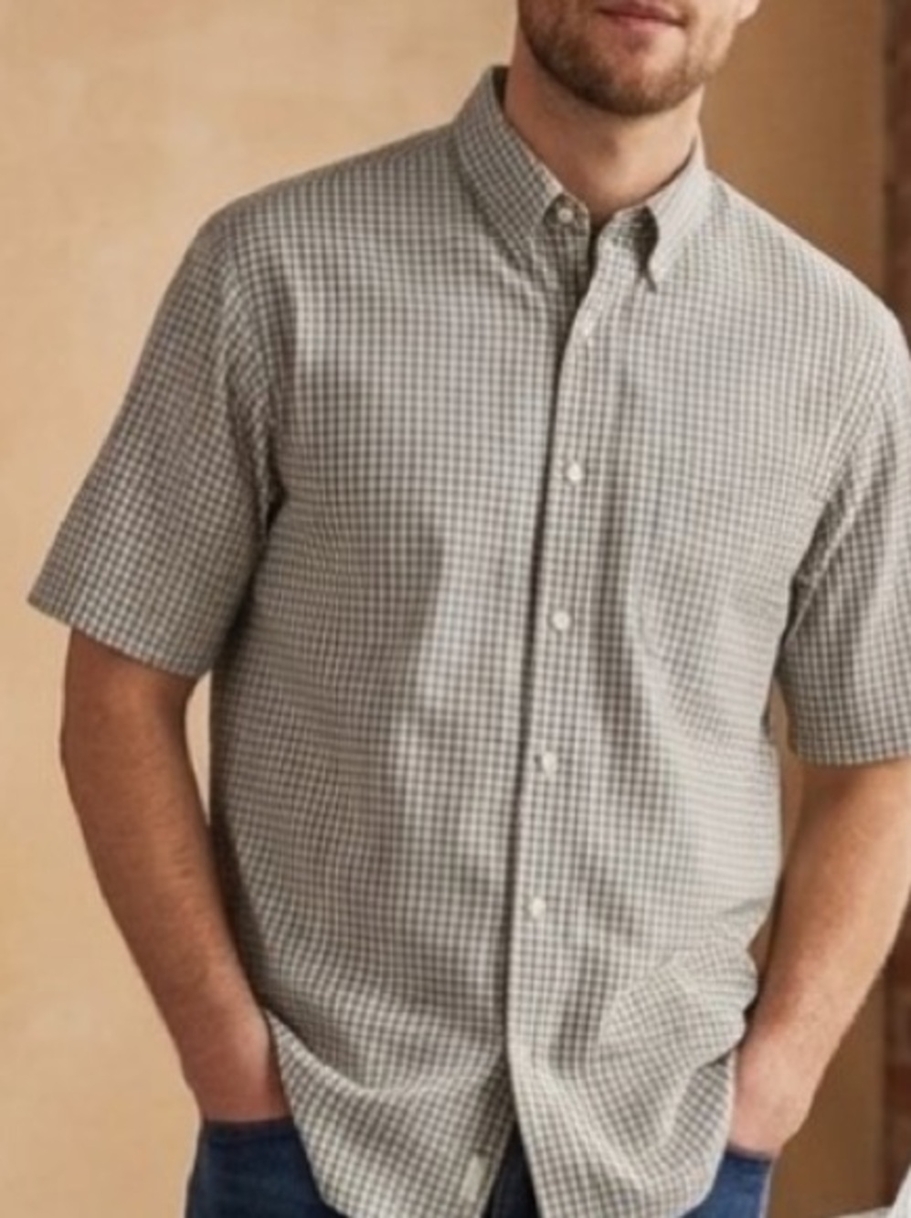GH BASS shirt Sz M